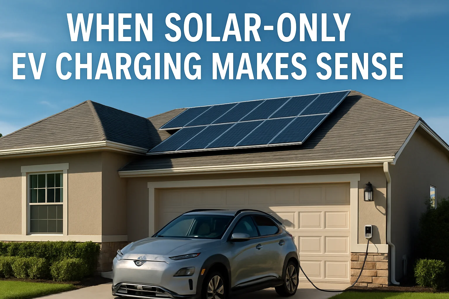 Specialized Roofing Considerations for Electric Vehicle Home Charging